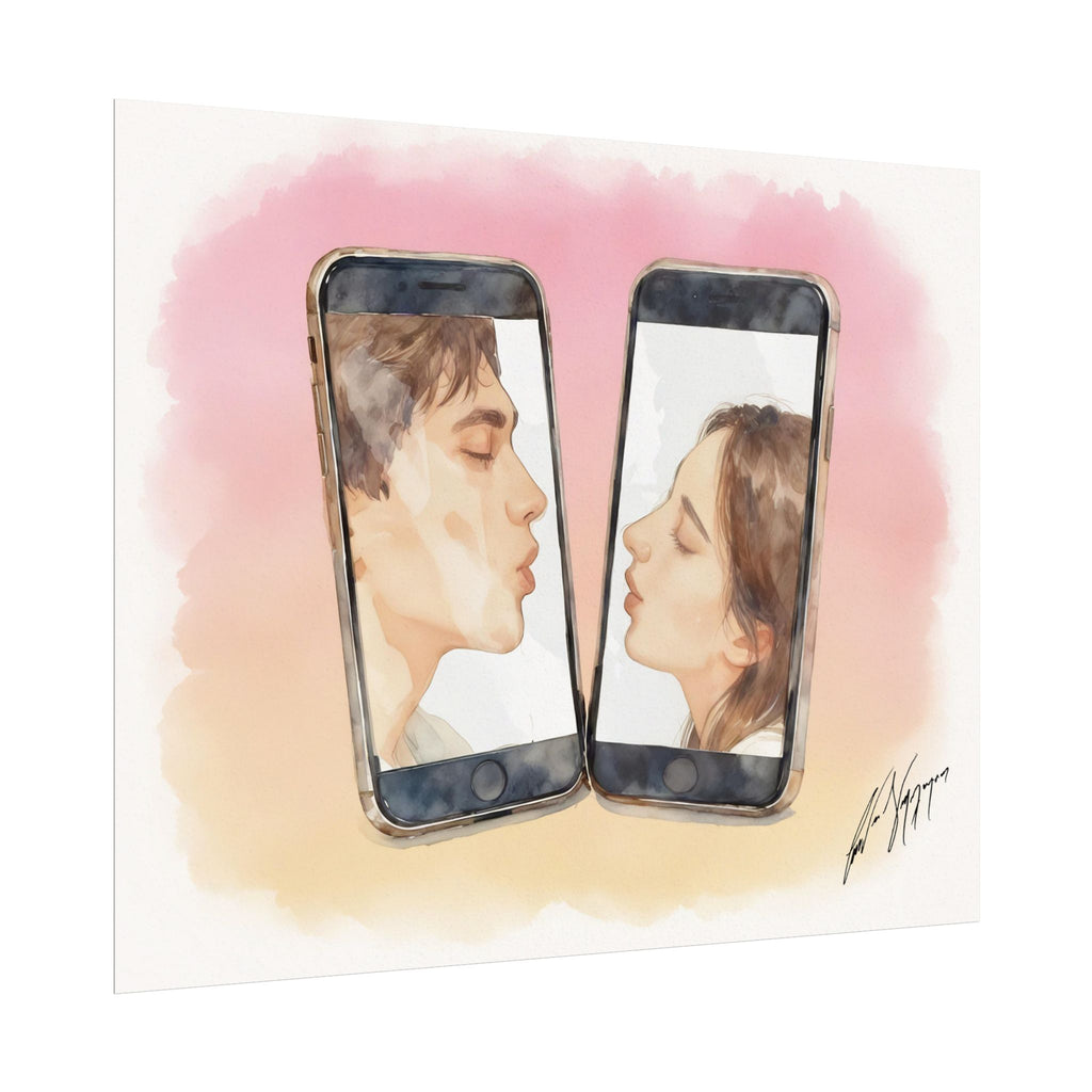 Window Kissing - Fine Art Print