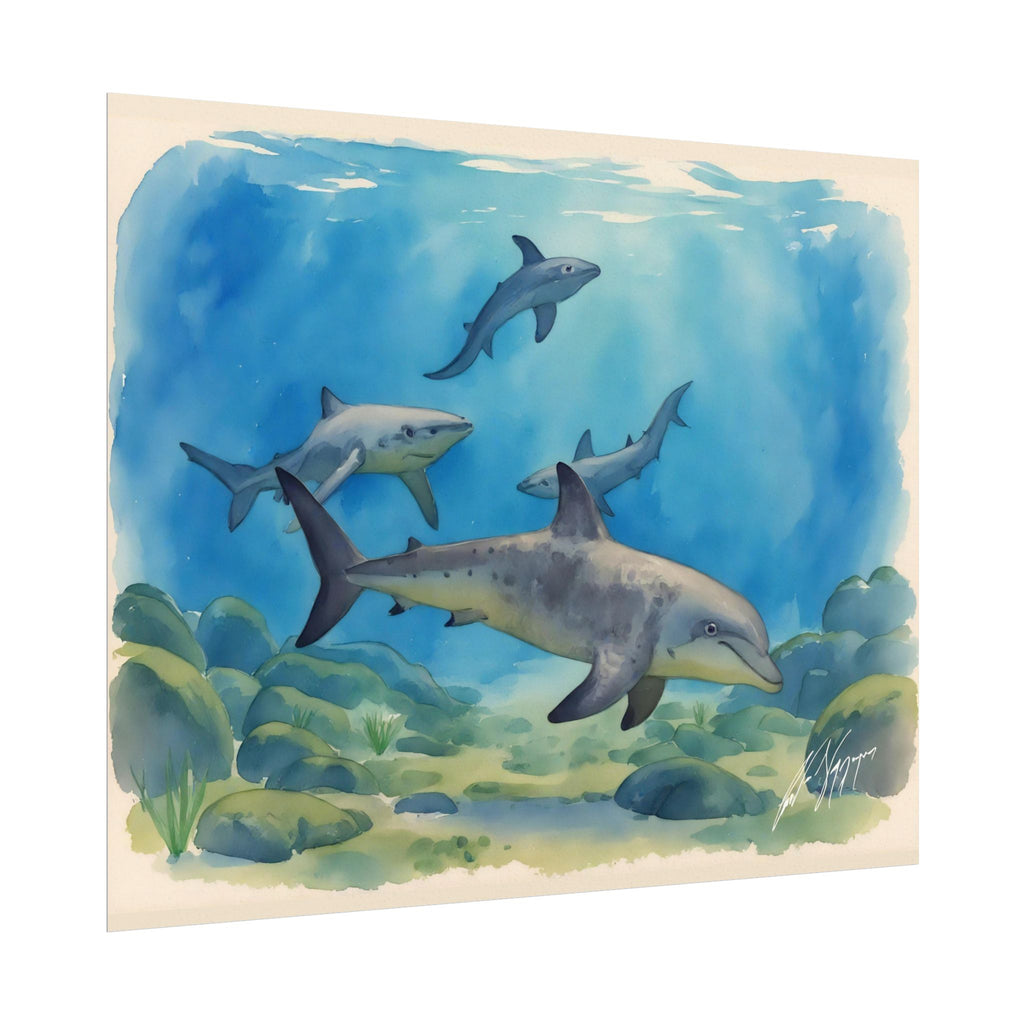 World of Sharks - Fine Art Print