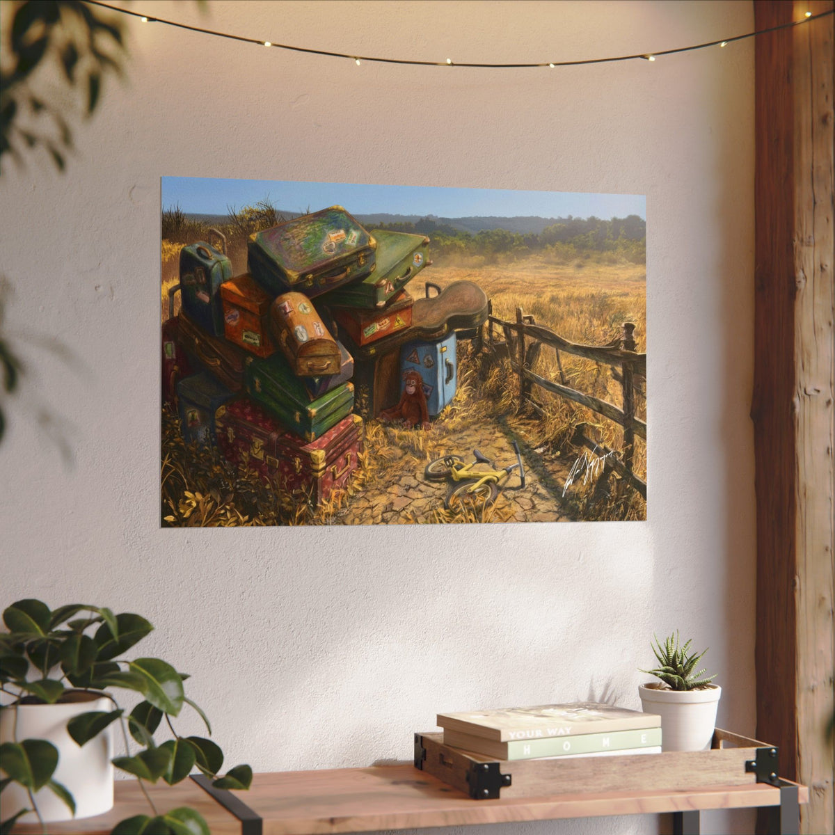 Stashed Lives - Summer - Fine Art Print