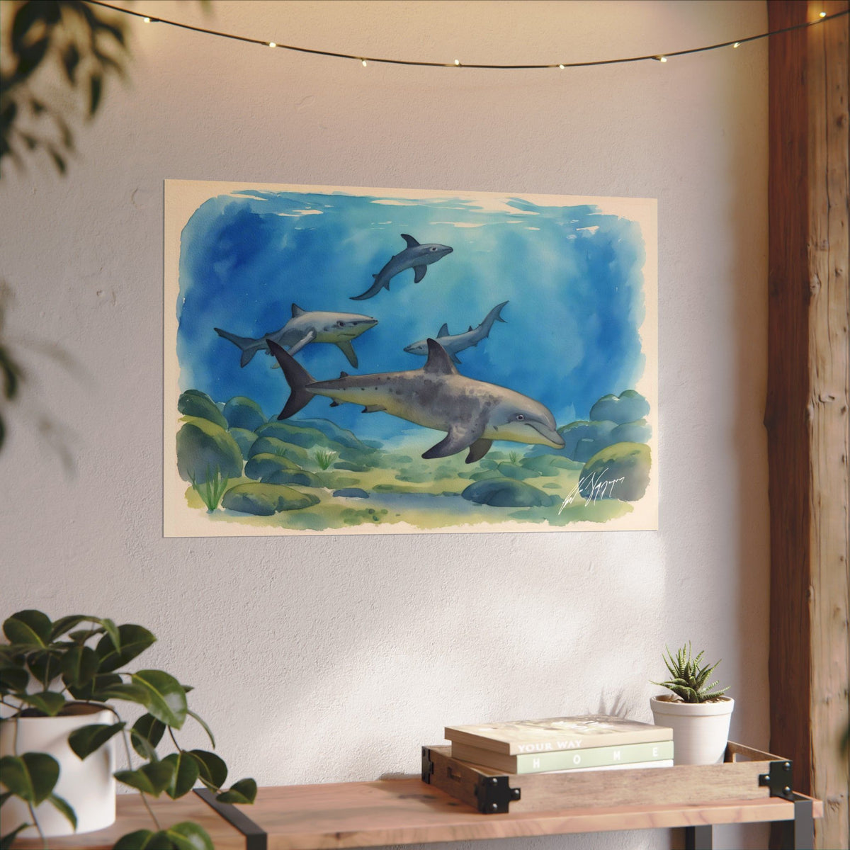 World of Sharks - Fine Art Print