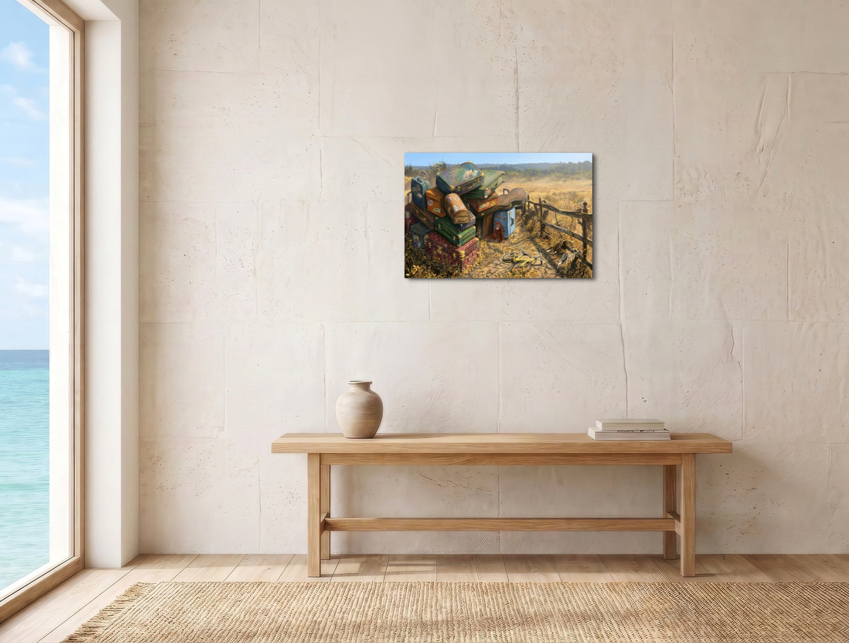 Stashed Lives - Summer - Fine Art Print