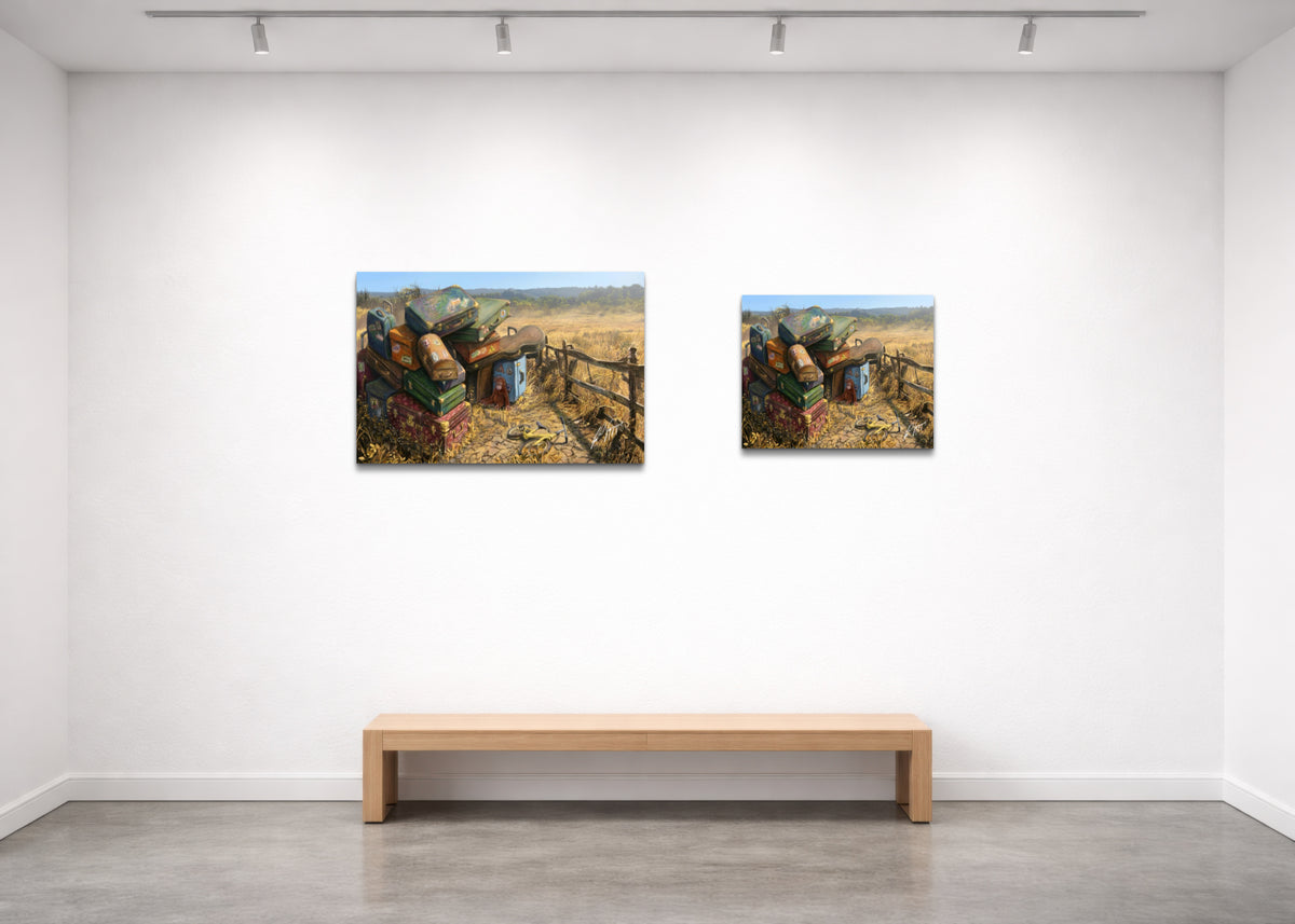Stashed Lives - Summer - Fine Art Print