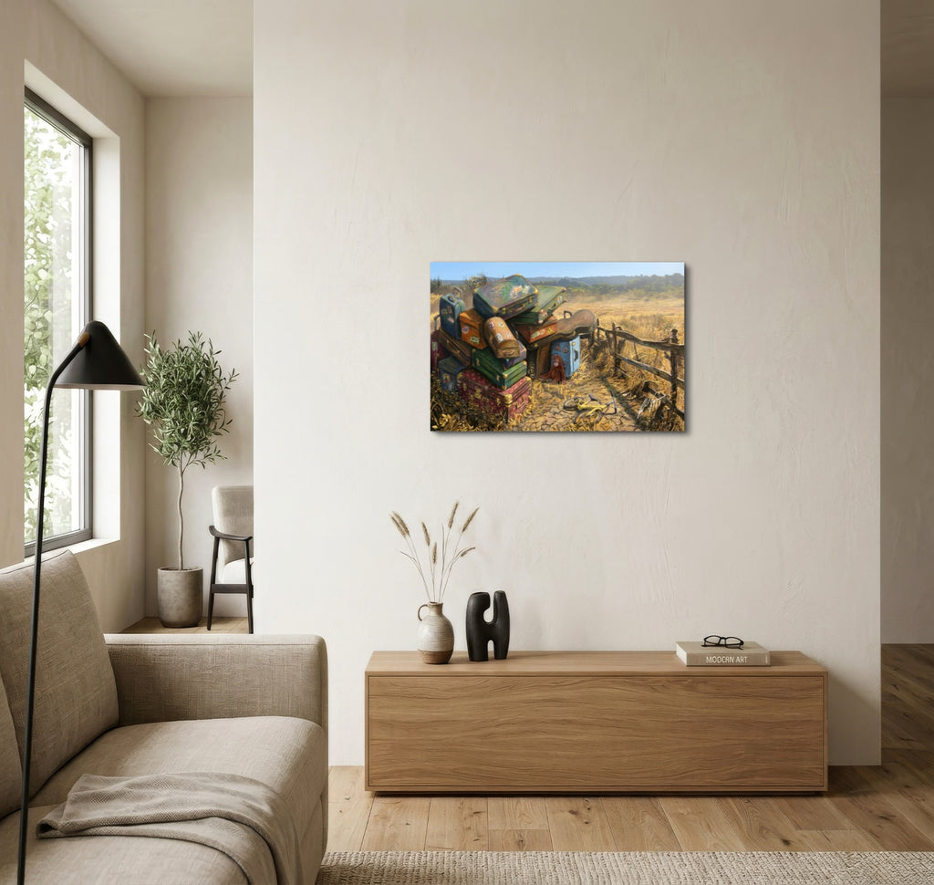 Stashed Lives - Summer - Fine Art Print