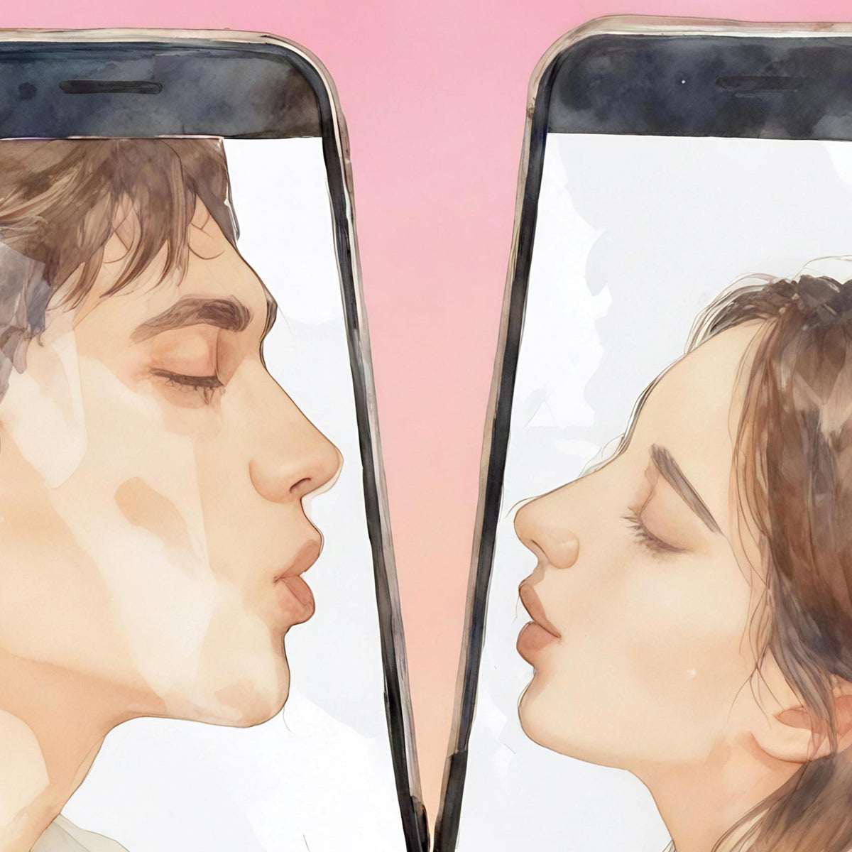 Window Kissing - Fine Art Print