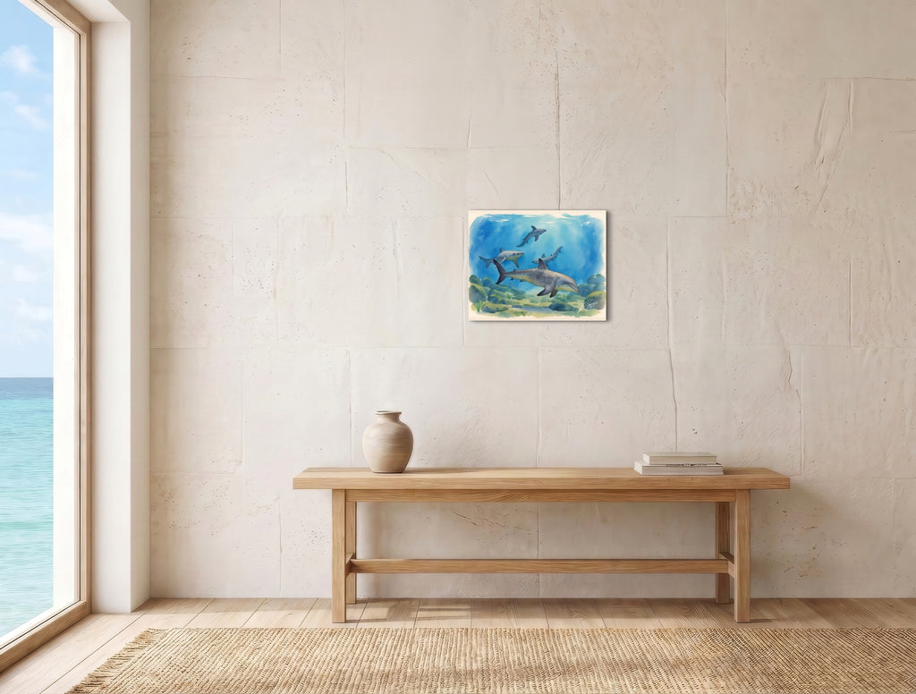 World of Sharks - Fine Art Print