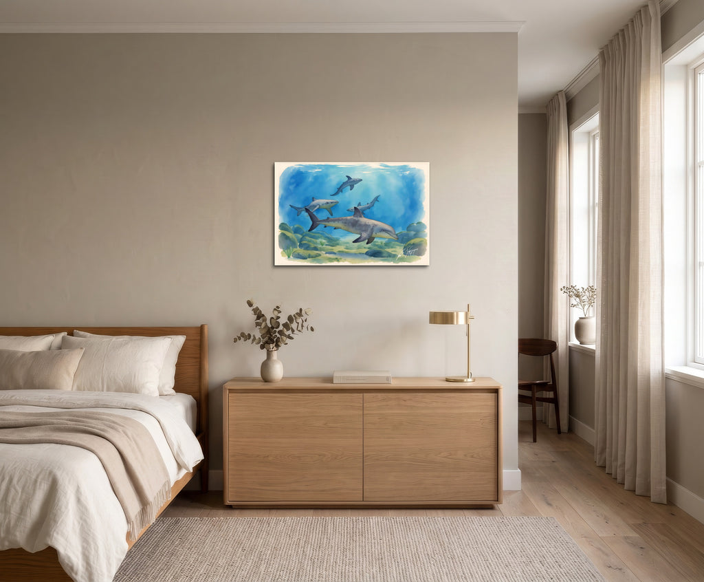 World of Sharks - Fine Art Print