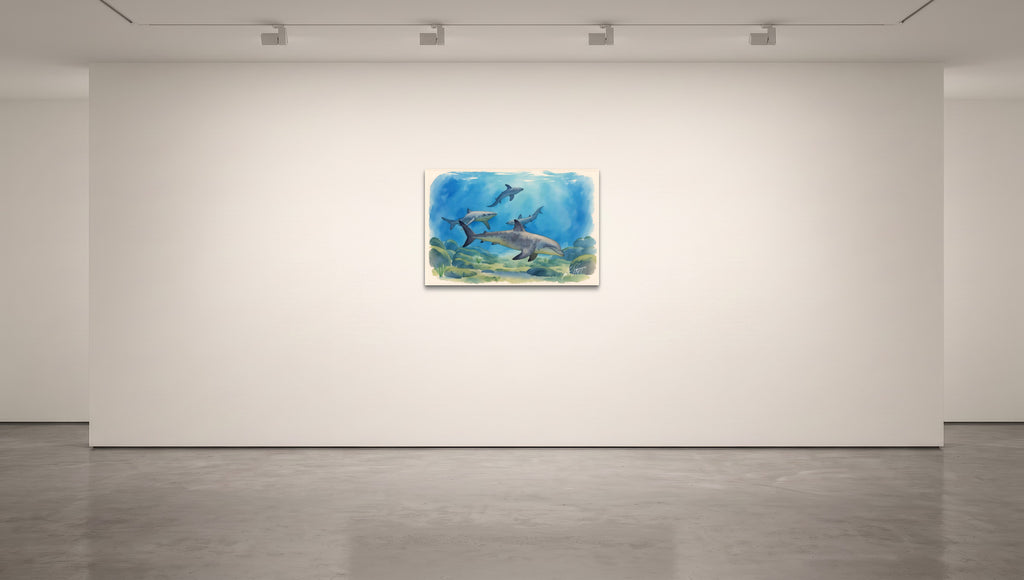 World of Sharks - Fine Art Print