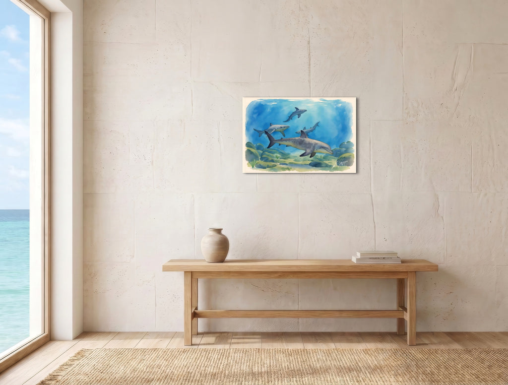World of Sharks - Fine Art Print