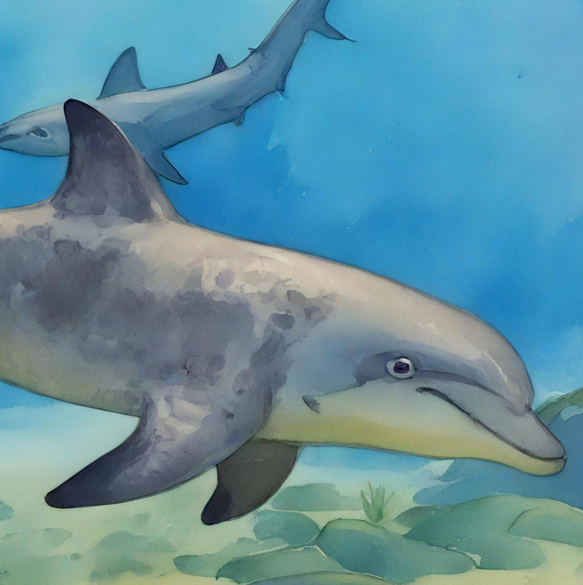 World of Sharks - Fine Art Print